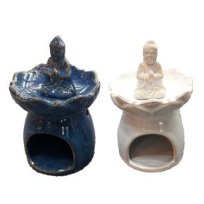Eden Aromalampa med Thai Buddha och Lotusblomma-fat