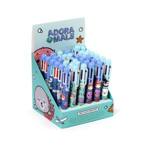 Adoramals Sealife Penna med Multifärg (6 Färger)