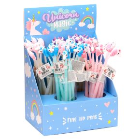 Unicorn Magic Enhörning Penna med Smal Topp