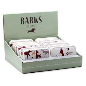 Barks Hund Liten Plånbok med Dragkedja