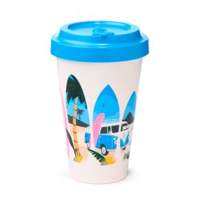 VW Volkswagen T1 Camper The Waves Återanvändbar Resemugg i RPET 400ml