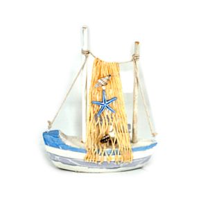 Kust Souvenir - Segelbåt Blå Stjärna