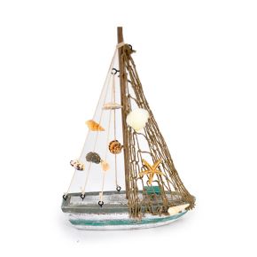 Kust Souvenir - Segelbåt Snäckor