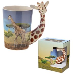 Giraff Format handtag Mugg med Dekal