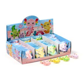 Axolotl (Salamander) 2-Pack Suddgummiset