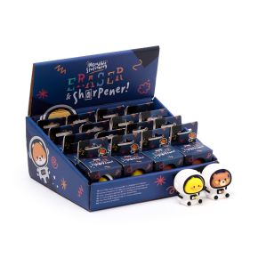 Adoramals Rymd 2-i-1 Pennvässare & Suddgummi