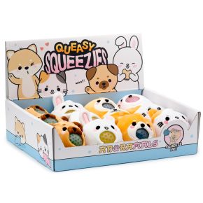 Queasy Squeezies Adoramals Pets Plysch Klämmig Leksak
