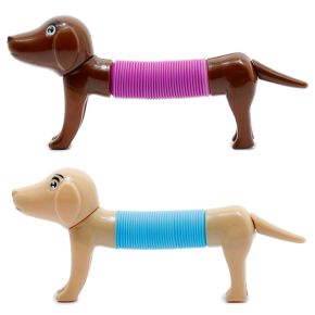 Hund Fjäder Fidget Leksak