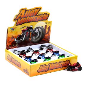 Motorcykel Pull Back Action Leksak