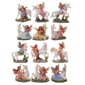 Älva och Enhörning Världs Figurer