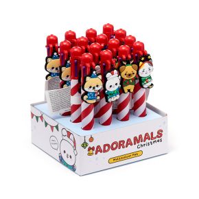Jul Adoramals Penna med Multifärg och Berlock (6 Färger)