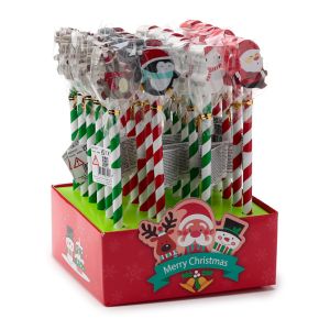 Julkaraktärer Penna med Suddgummitopp