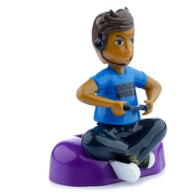 Game Over Gamer Solcellsfigur