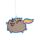 Jordgubbsbakelse Pusheen the Cat Pusheenicorn Luftfräschare