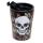 Skulls & Roses Återanvändbar Värmeisolerad Varm & Kall Mat & Dryckeskopp i Rostfritt Stål 300ml
