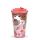 Splitterfri Pusheen Foodie Dubbelväggig Kopp & Sugrör