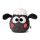 Squidglys Kawaii Söt Shaun the Sheep Plysch Leksak