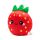 Squidglys Elidi the Strawberry Jordgubbe Foodiemals Plysch Leksak