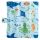 Splosh Sealife 6-Pack Bestick-Set i 100% Naturlig Bambu i Tyghållare