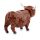 Highland Coo Ko Solcellsfigur