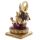 Guld & Röd Ganesh Staty 14cm