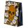 Metallic Skulls & Roses Presentpåse - Stor
