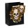 Metallic Skulls & Roses Presentpåse - Liten