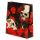 Skulls and Roses Röda Rosor Presentpåse - Extra Stor