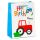 Happy Birthday Little Tractors Presentpåse - Medium