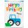 Happy Birthday Little Tractors Presentpåse - Medium