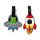 Space Cadets PVC Bagagelapp 2-Pack