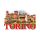 3D Tryckt Kustsouvenir Magnet Torino Borgo Medievale
