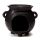 Witches Cauldron Pentagram Svart Aromalampa i Keramik