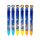 Space Team Penna med Multifärg med Topp (8 Färger)
