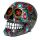 Day of the Dead Blommigt Tryck Dödskalle Ornament