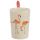 Flamingo Pinks Flamingodekal Mugg med Format Handtag