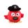 Queasy Squeezies Jolly Rogers Pirat Plysch Klämmig Leksak