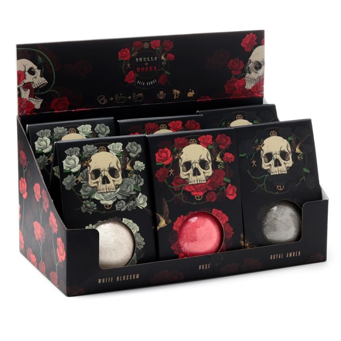 Skulls and Roses Badbomb i Presentlåda