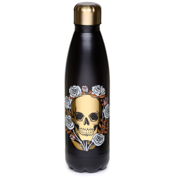 Skulls and Roses Värmeisolerad Flaska 500ml