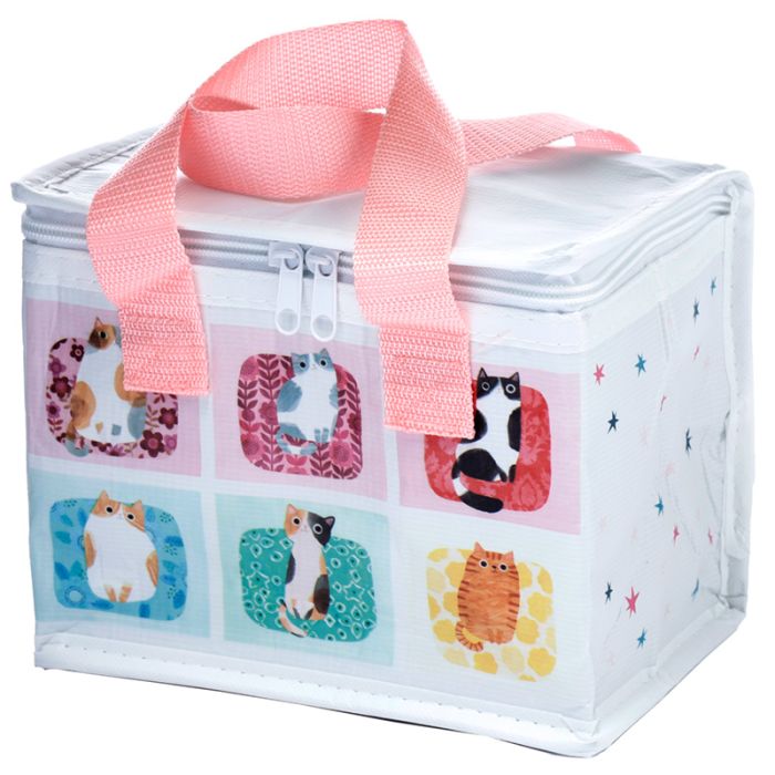 Återanvändbar Kylväska i RPET Återvunna Plastflaskor - Planet Cat Katt