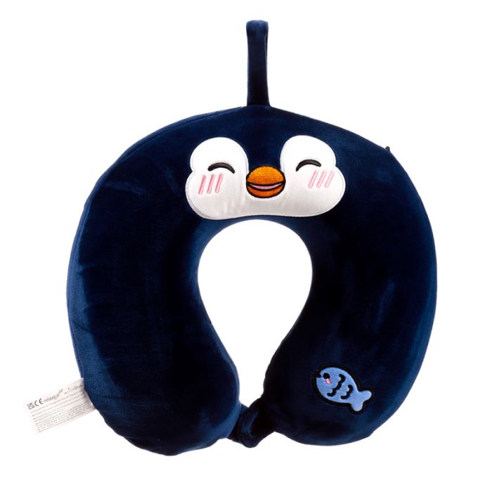 Relaxeazzz Nico the Penguin Adoramals Pingvin Plysch Resekudde Minneskum