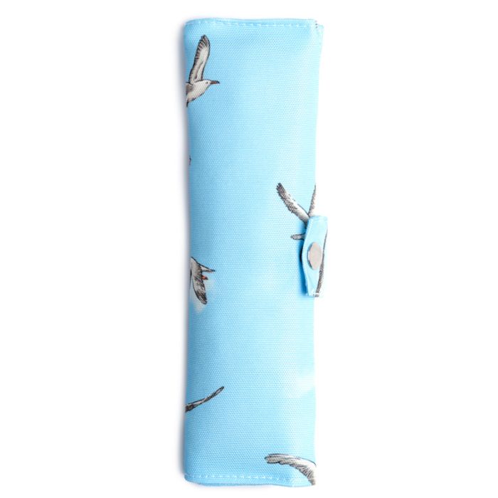 Fiskmås Boj 6-Pack Bestick-Set i 100% Naturlig Bambu med Tyghållare