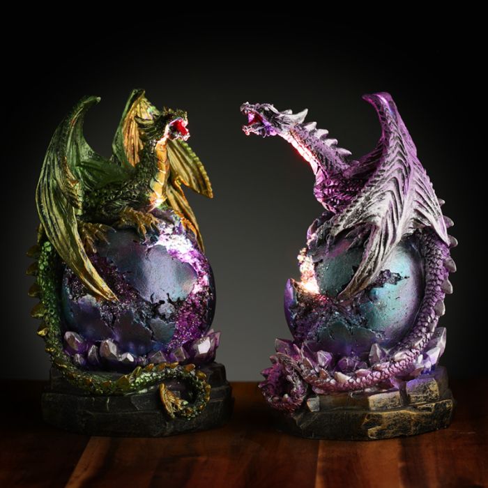 Dark Legends LED Geode Plinth Drakägg