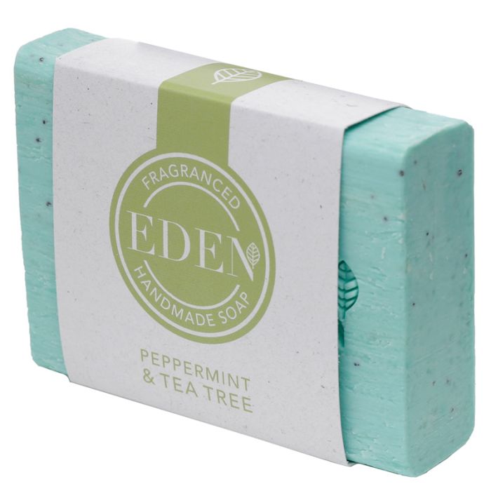 Eden Handgjord Tvål - Pepparmint & Teträd
