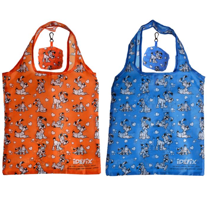 Asterix Ihopvikbar Återanvändbar Shoppingväska - Idefix (Dogmatix)