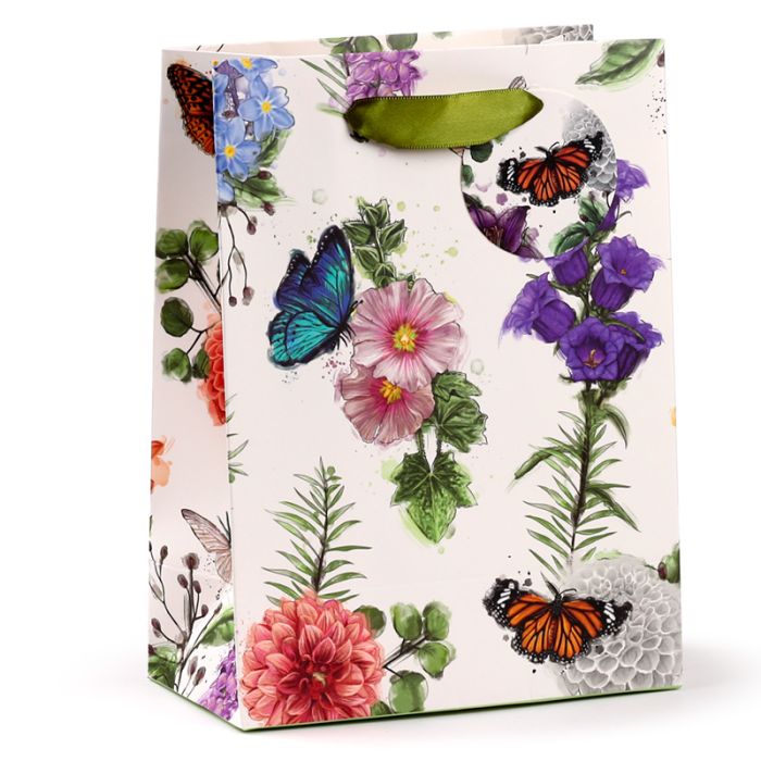 Butterfly Meadows Fjäril Presentpåse Medium