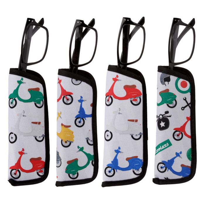 On Two Wheels Scooter Läsglasögon