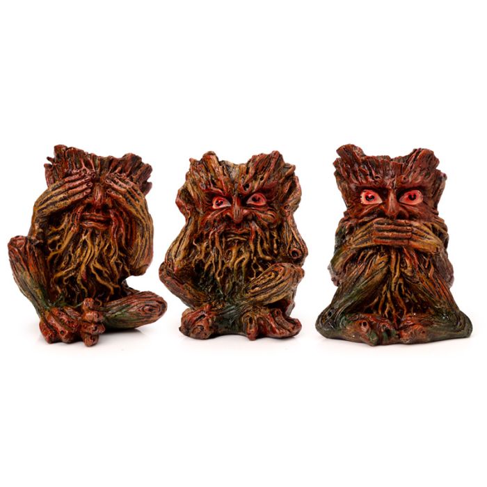3-Pack Treeman Hear No See No Speak No Evil