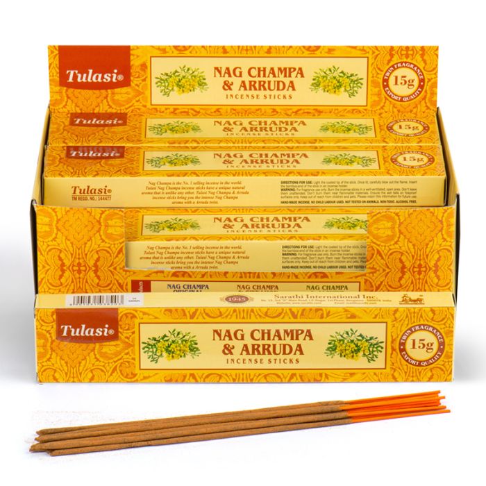 37291 Tulasi Arruda Nag Champa Rökelsestickor