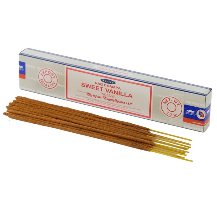 01365 Satya Sweet Vanilla Nag Champa Rökelsestickor